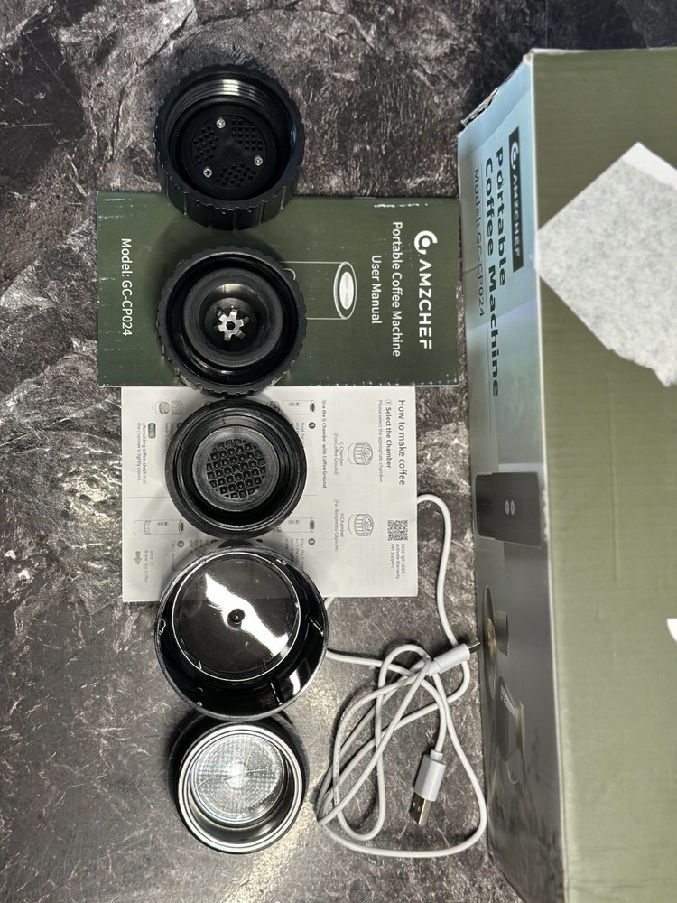 AMZCHEF Portable coffee machine