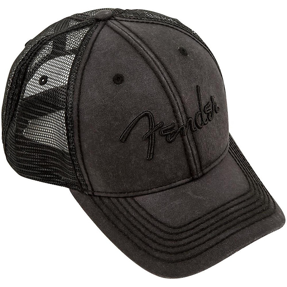 Fender Blackout Trucker Hat