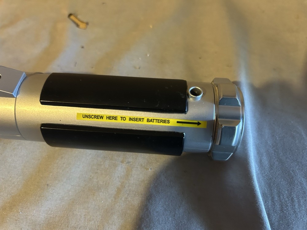 Master Replicas Lightsaber Construction Saber And Extra Attachments.
