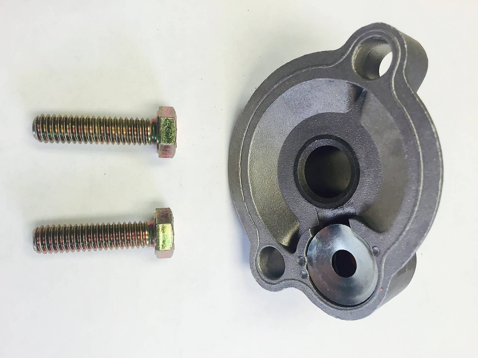 BBC Chevy Oil Filter Adapter BBC Chevrolet 396 402 427 454 With AC Delco Filter