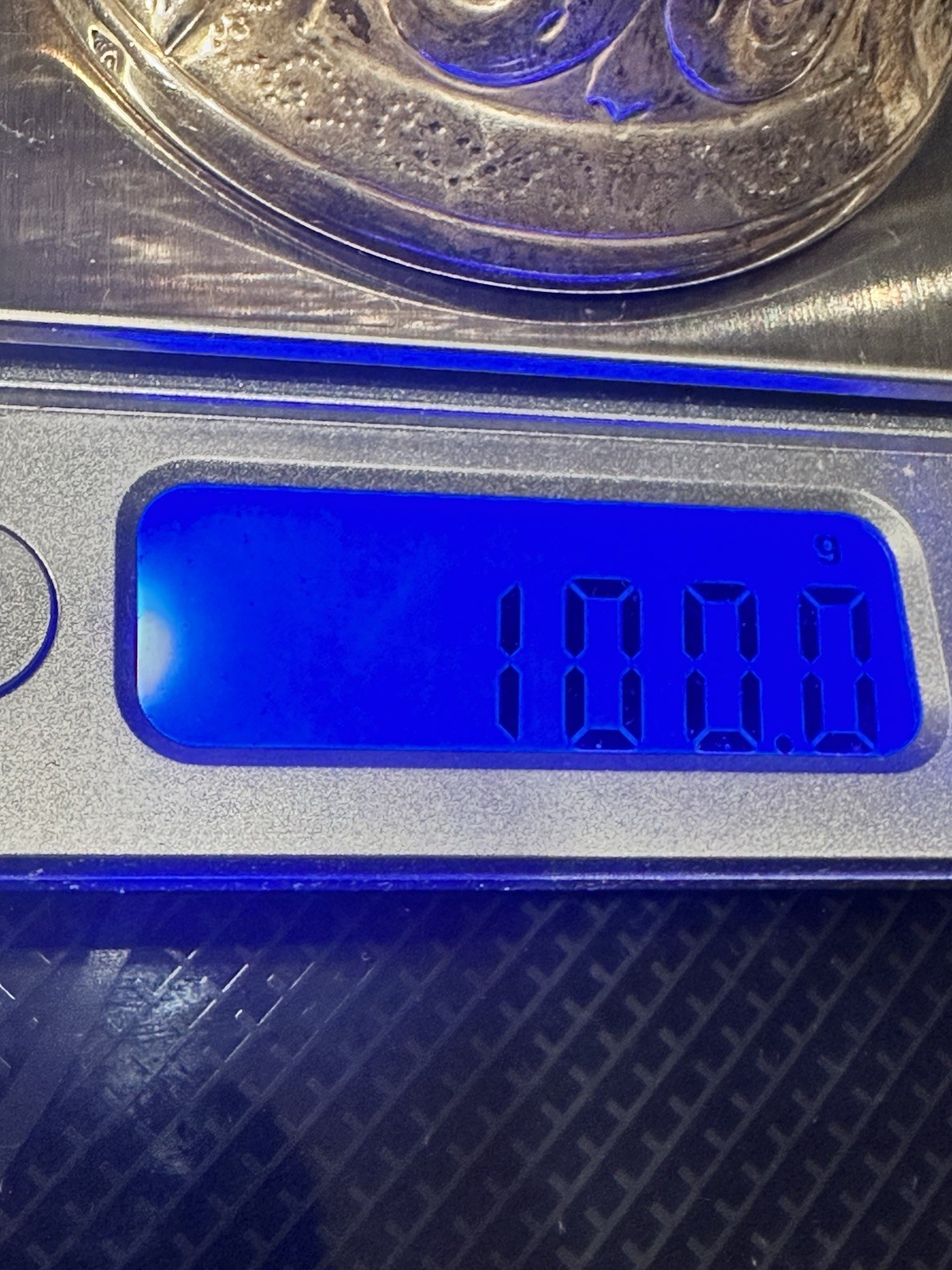 Rare Antique Solid Silver Hanau Baroque Jungfrau Bell ~ 3.53 oz. / 100 Grams