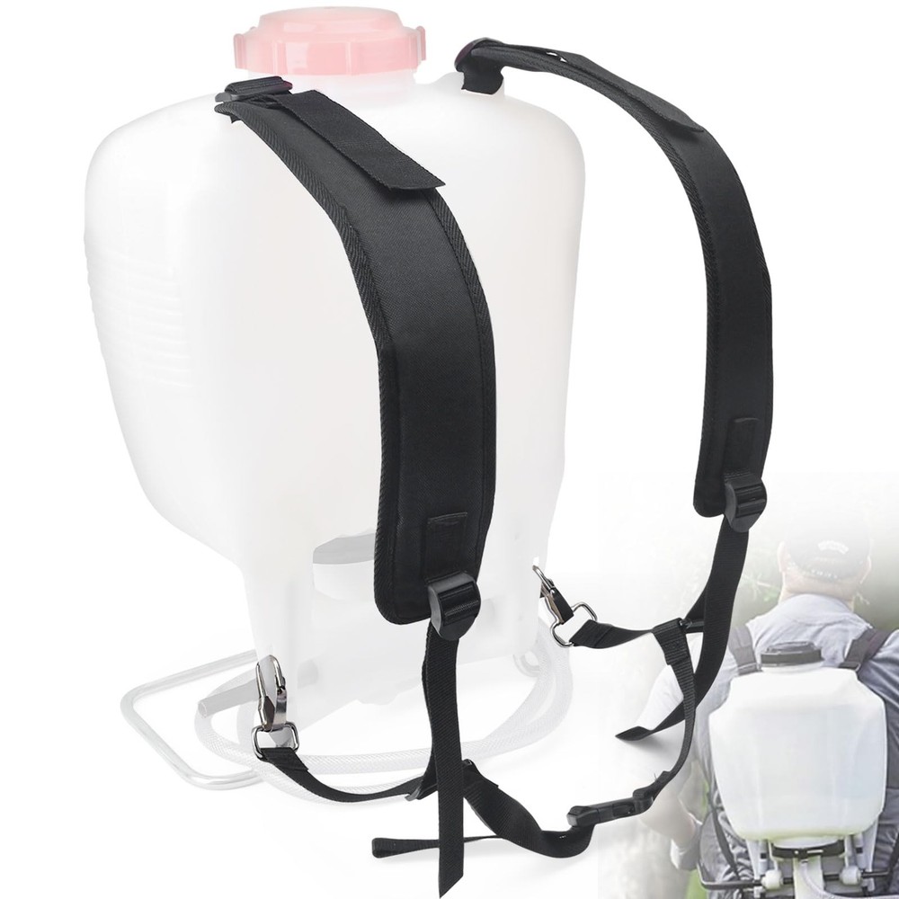 Backpack Sprayer Replacement Straps - Shoulder BLACK