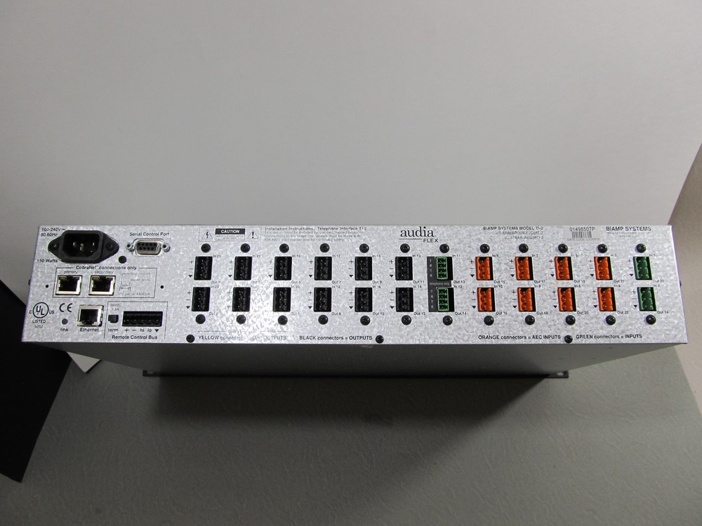 BiAmp Audia Flex TI-2 Digital Audio Processor ****