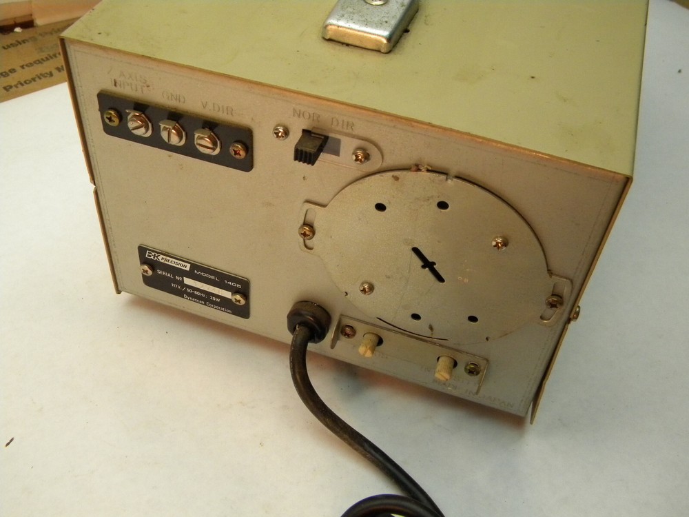 BK 1405 Sweep Range Electronic Testing Device; Mechanic, Ignition