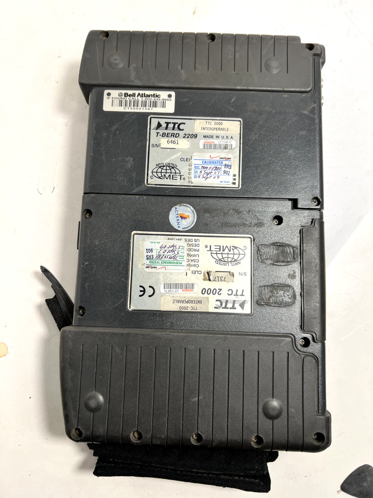 Acterna TTC TestPad 2000 T-Berd 2209 Communication & Network Analyzer Pad AS-IS!