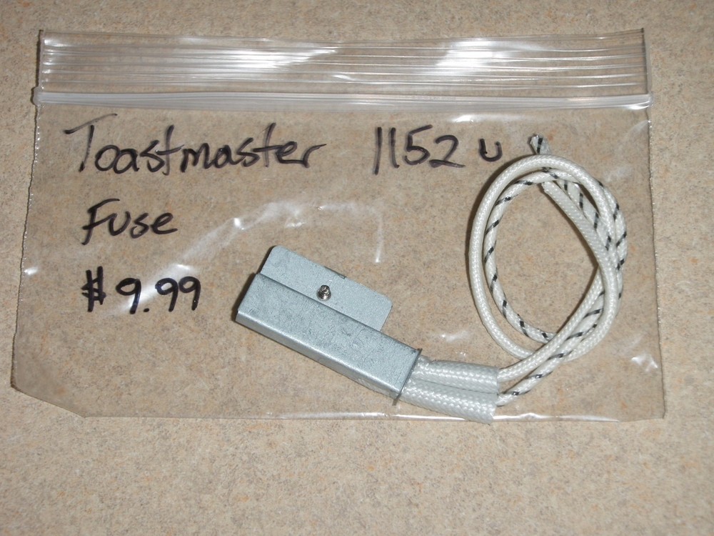 Thermal Fuse for Toastmaster Bread Maker Machine Model 1152U