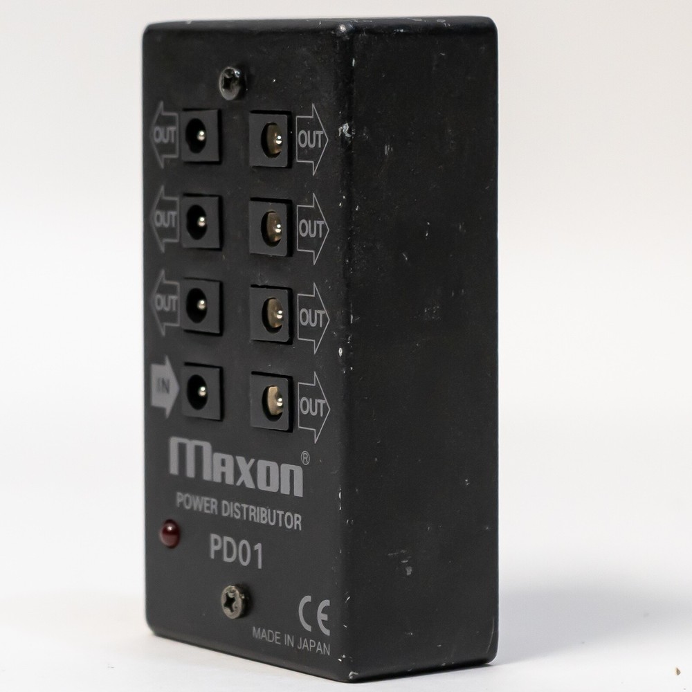 Maxon PD01 Power Distributor with Power Supply and Box