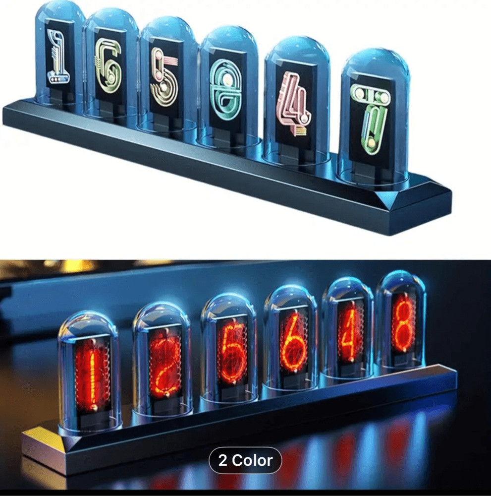 NIP Nixie tube RGB smart clock customize