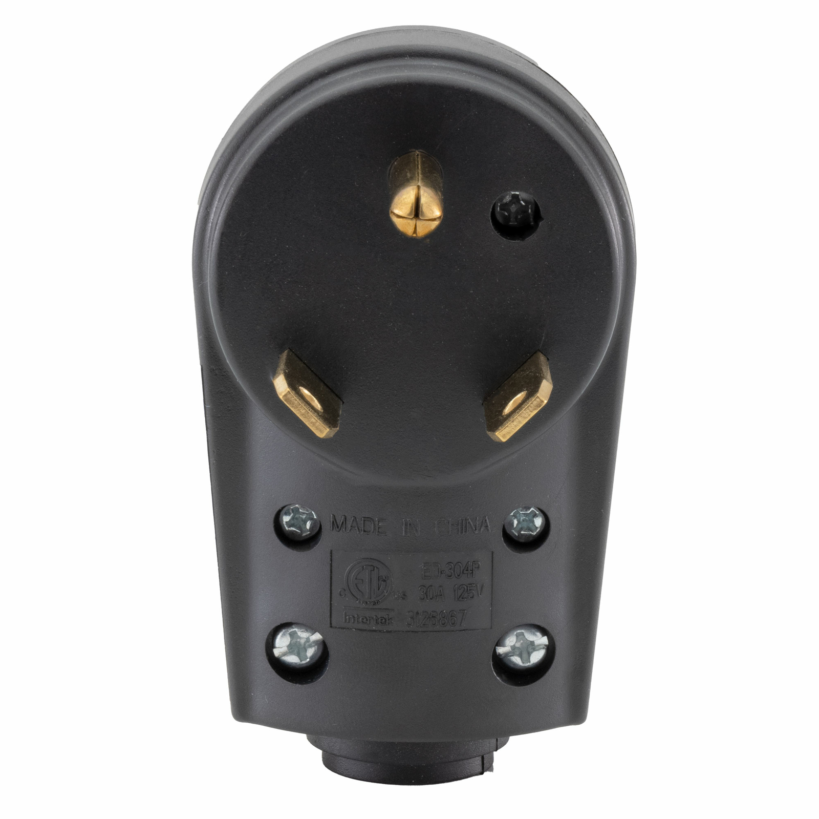 30 Amp RV Plug Replacement Male Plug End Camper Power Adapter 30A