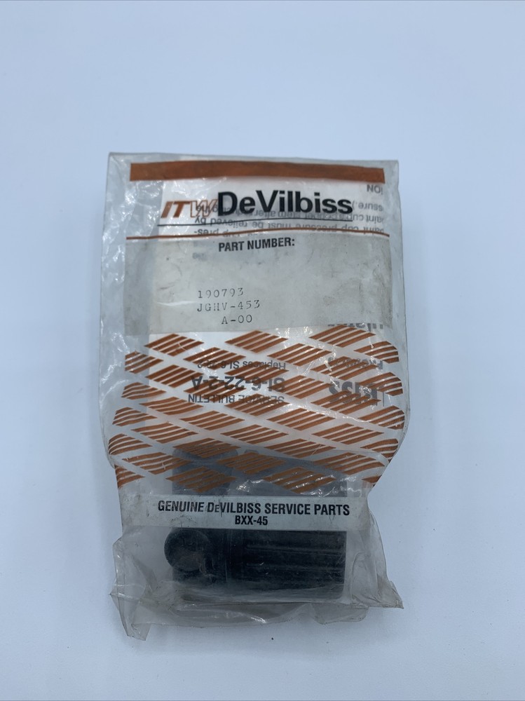New Devilbiss JGHV-453 Non Relieving Regulator 8 PSI JGHV453