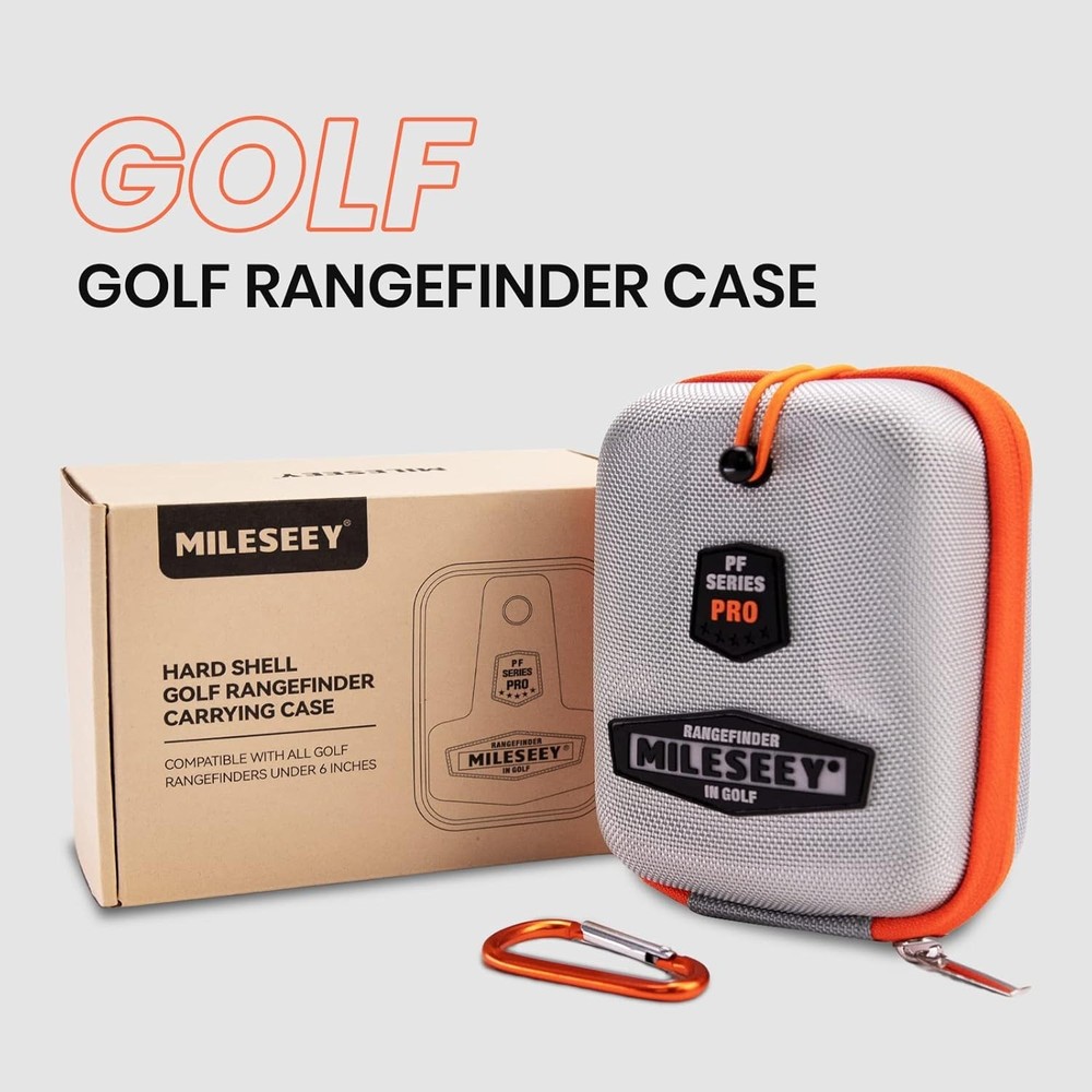 Golf Rangefinder Hard Shell Case - Universal Fit, Waterproof & Durable
