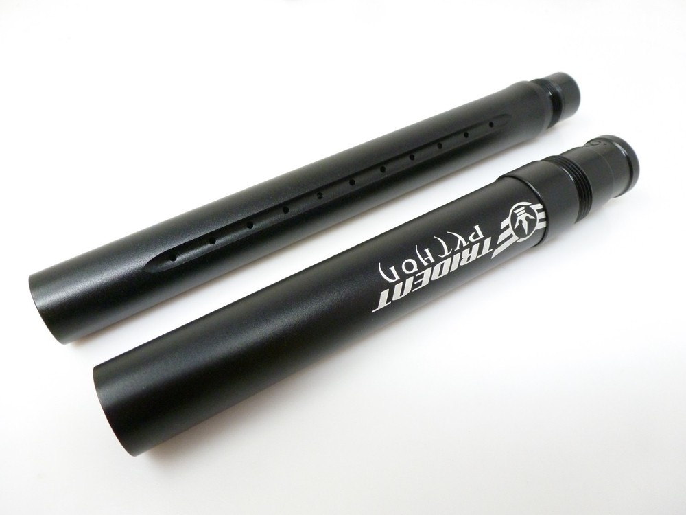 NEW METEOR TRIDENT PYTHON 2-PCS BARREL KIT DUST BLACK AUTOCOCKER THREAD DYE WGP