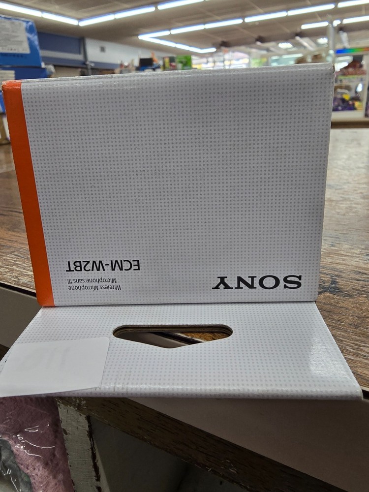 SONY ECM-W2BT Digital Camera Mount Bluetooth Wireless Microphone Test Completed