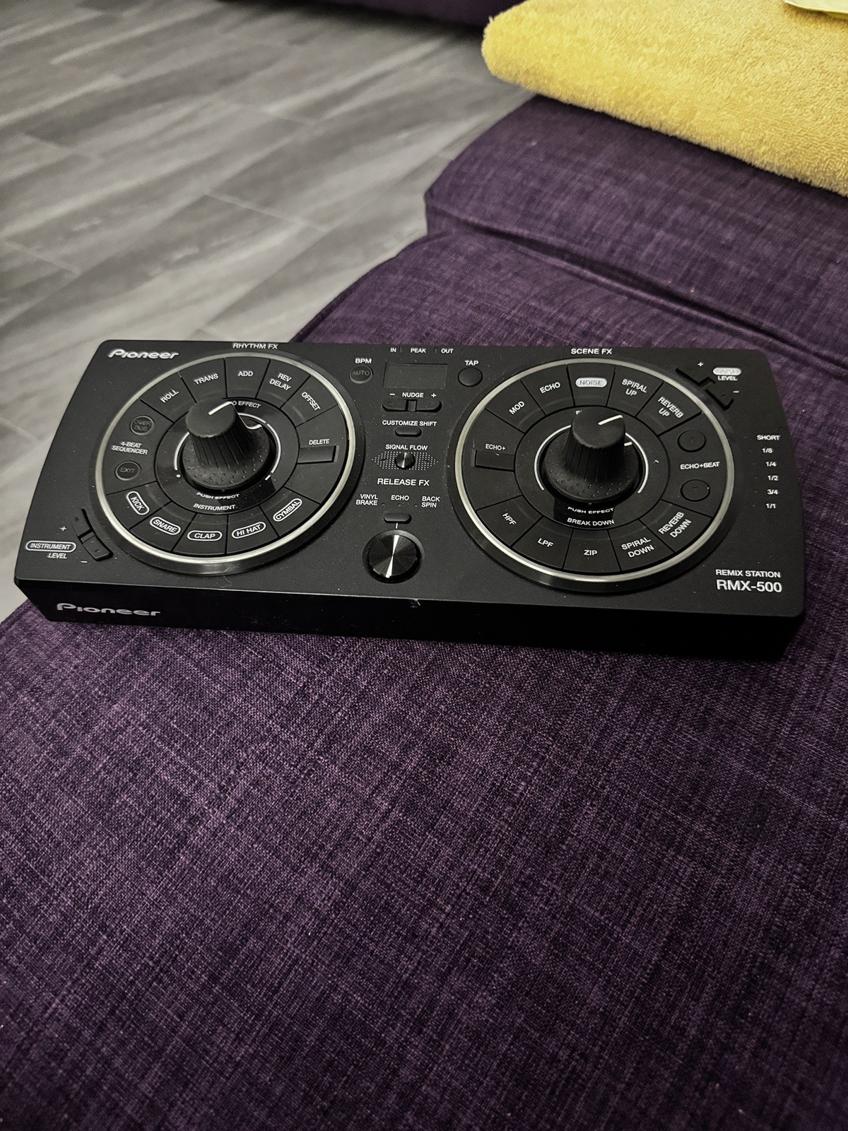 Pioneer RMX-500 Remix Station DJ Effects Processor Black with Cables & Box