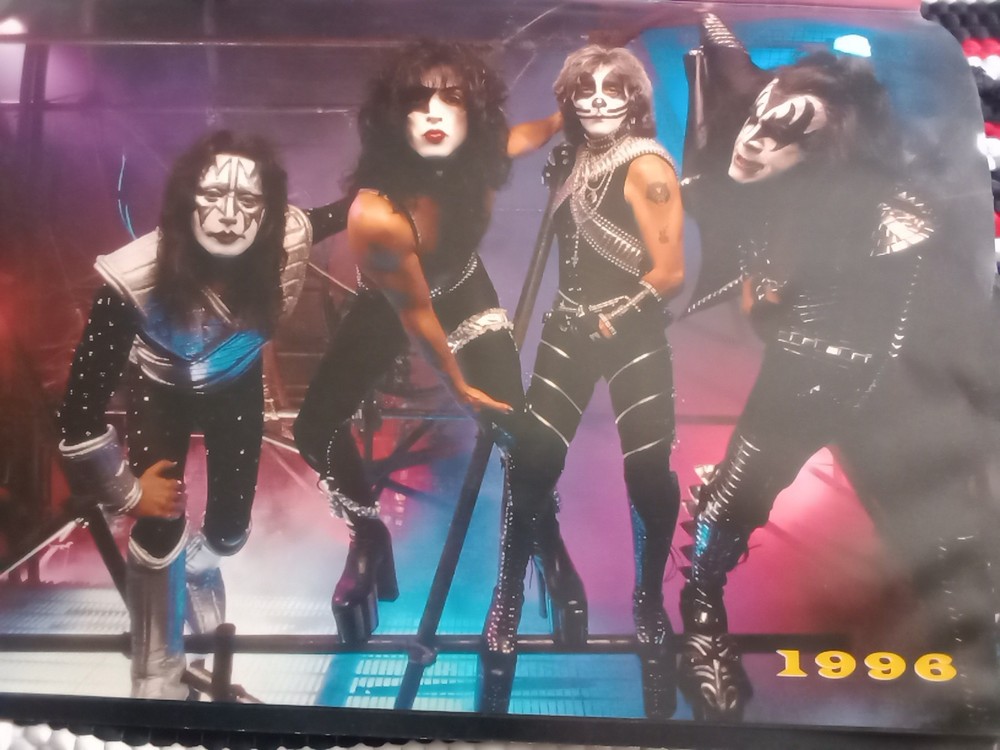 Kiss 💋 Ticket Stub History 🎸 Reunion Tour,8-28-96, Sacramento California Arco