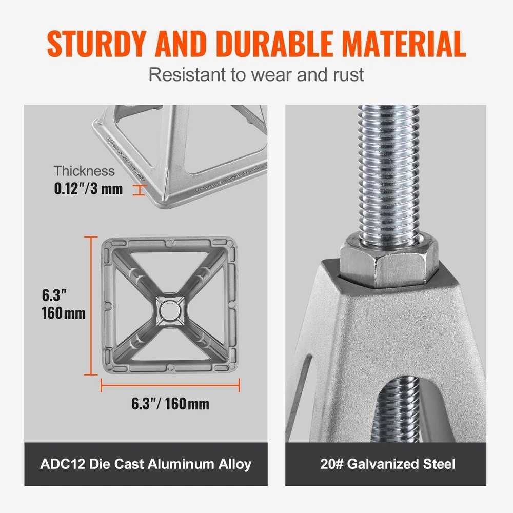 RV Stabilizer Jacks, 4 Pack Aluminum RV Leveling Jacks, RV Stack Jacks for RV