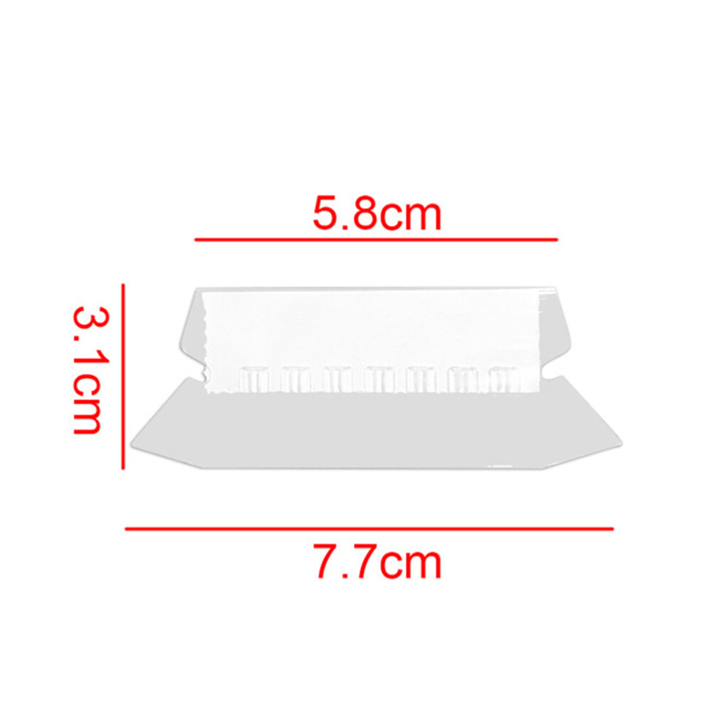 25PCS Hanging Folder Tabs Plastic File Labels Folder Tab Quick Identification