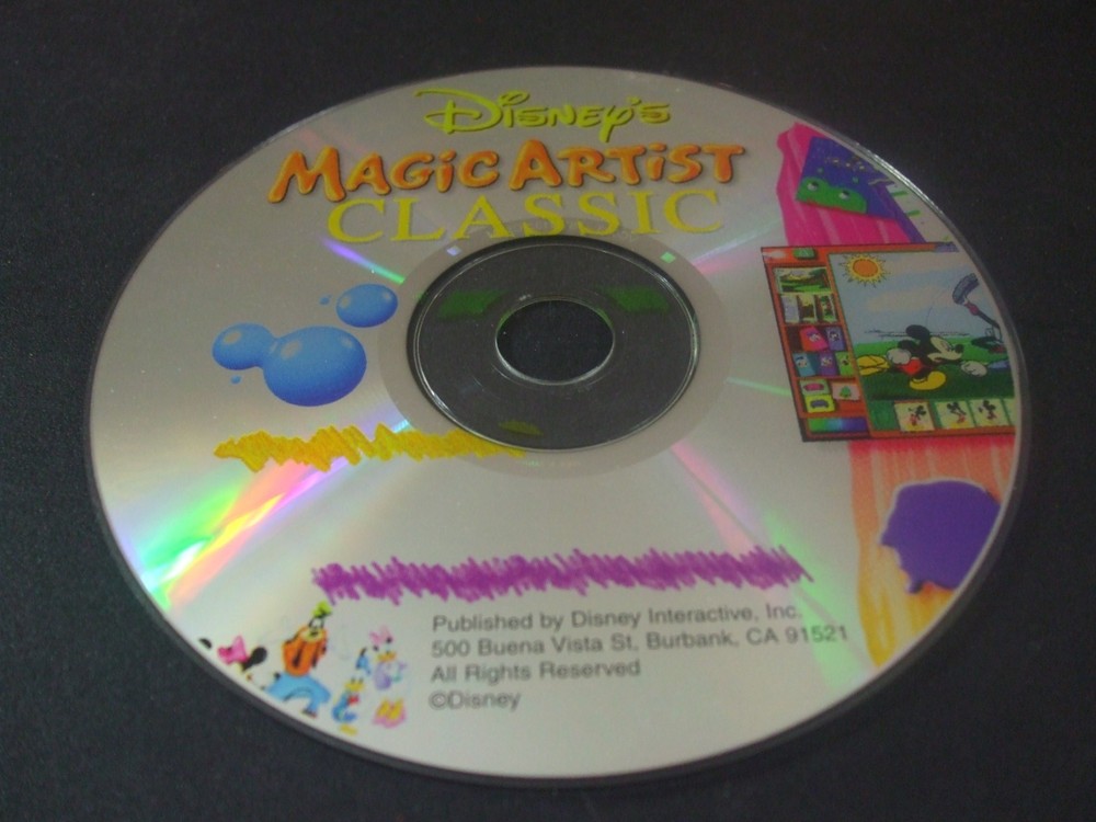 Disney Magic Artist Classic (PC) - Disc Only!!!