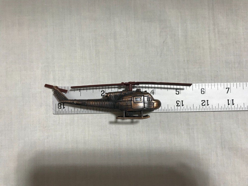 Die Cast Miniature Helicopter Pencil Sharpener