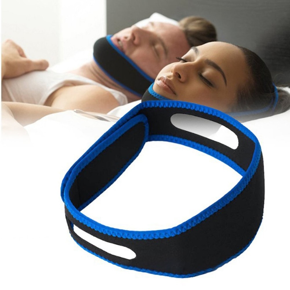 Anti Snore Stop Snoring Jaw Solution Chin Support Strap Belt