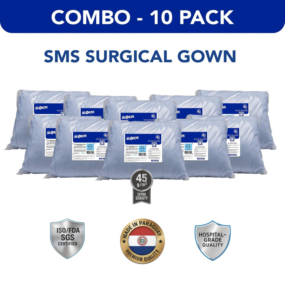Surgical Gown SMS - PACK10