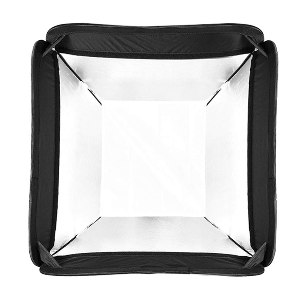 32x32 inches / 80x80cm Portable Foldable Studio Flash Softbox Diffuser kit wi...