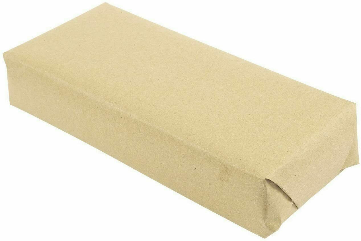 BROWN KRAFT PARCEL PAPER FOR WRAPPING AND PACKAGING PARCELS STRONG ROLLS 90GSM