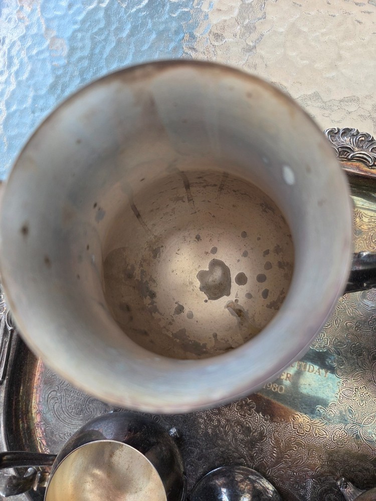 Oneida Silver 5 Piece Tea Set