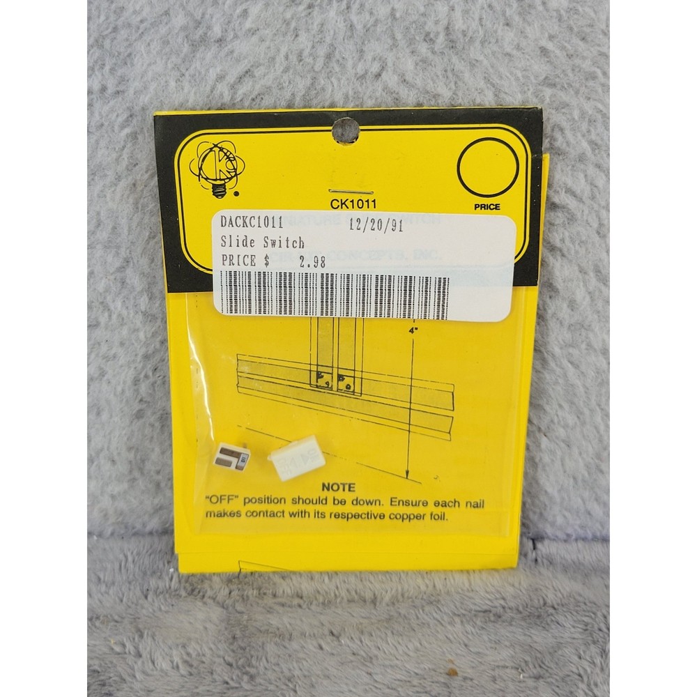 CIR KIT CONCEPTS INC DACKC1011 Slide Switch Electronic Components