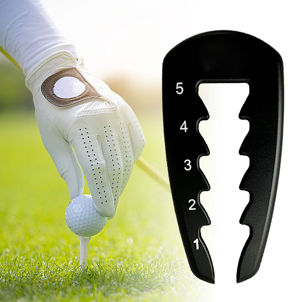 Golf Tee Height Tool Adjustable,Quick Adjust Adjust Golf Tee Tool TR