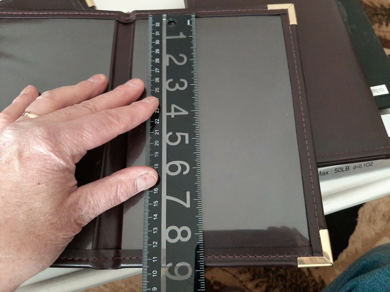 Lot 5 Wine List Folders Brochure Restaurant Bar used EXCELLENT CONDITION