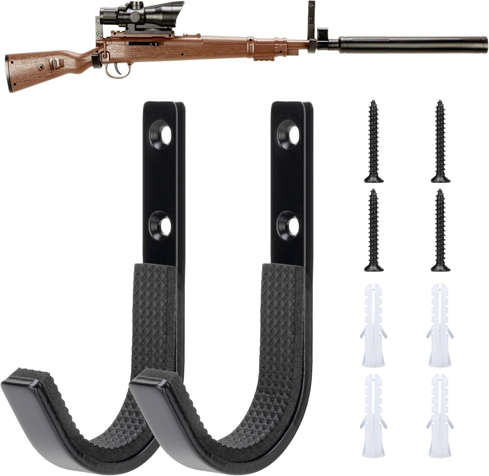 Exquisite Horizontal Gun Rack Hook for Stylish Rifle Display & Storage Solutions