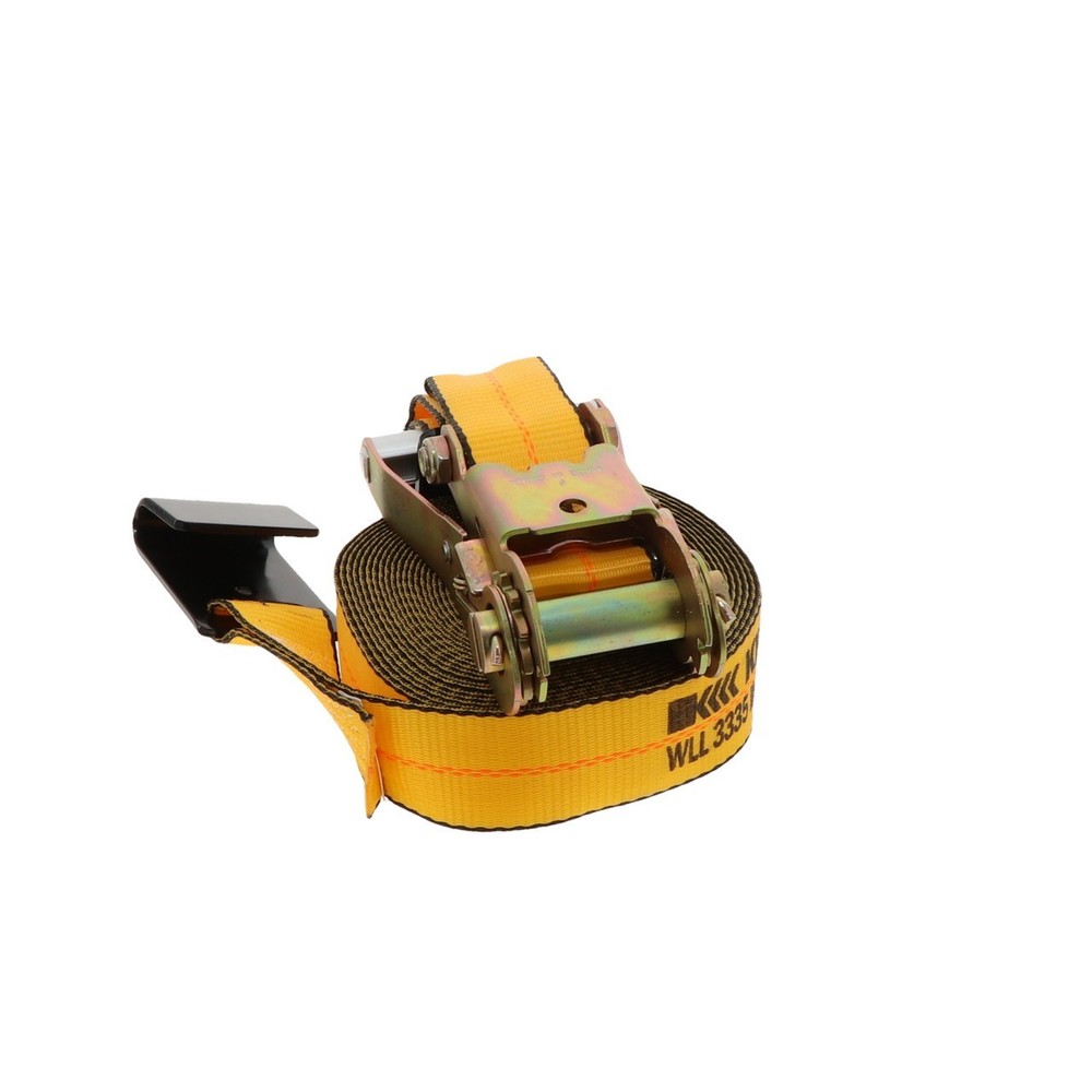 2" by 30' Flat Hook Wide Handle Ratchet Strap