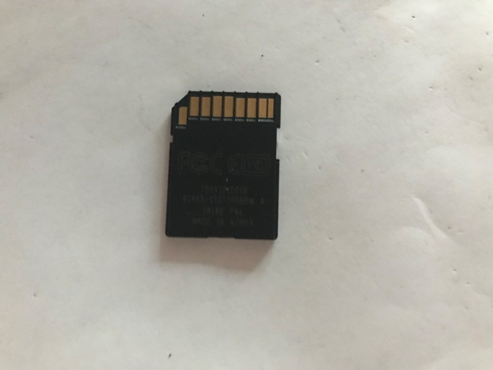 OEM SD Navigation Memory Card 96554-B1423 Map data USA