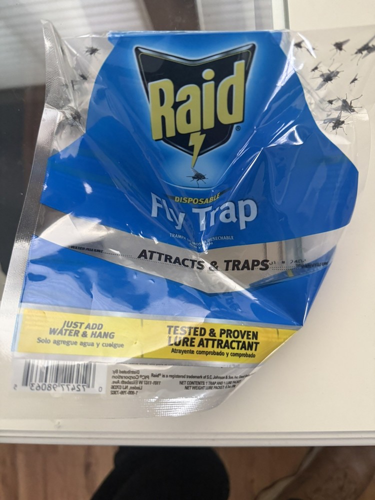 NEW! Raid Disposable Fly Trap (10-Pack)