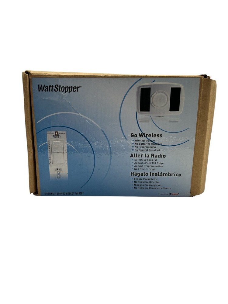 Wattstopper Wireless RF Occupancy Sensor 1, EOKT-102-W & RF switch