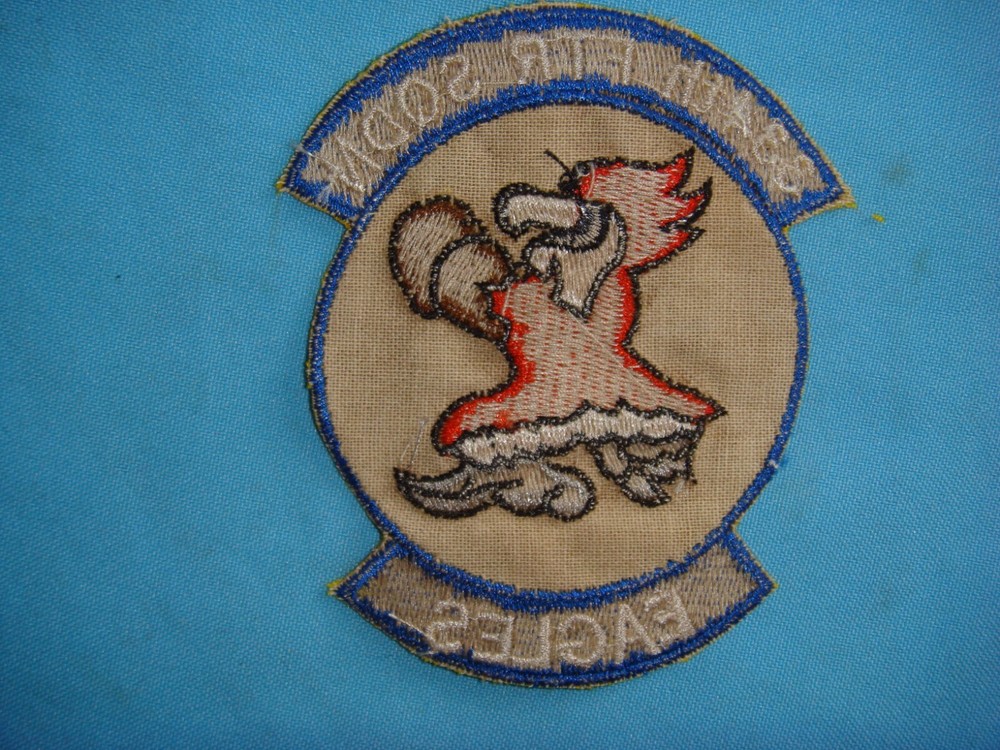 VIETNAM WAR PATCH, US AIR FORCE 334th FIGHTER SQUADRON " EAGLES "