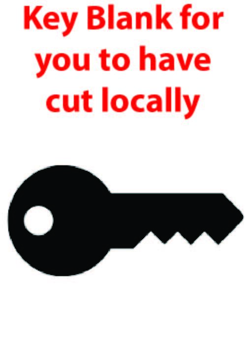 PU key cut to code for Cavalier Coca Cola machine - you select