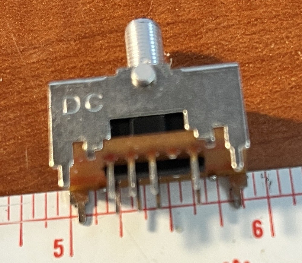 TS-23E02 - Center Return Switch - Shaft 11.5 mm