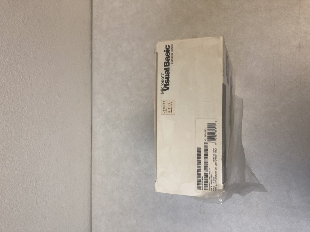 Microsoft Visual Basic Standard Edition Version 4.0