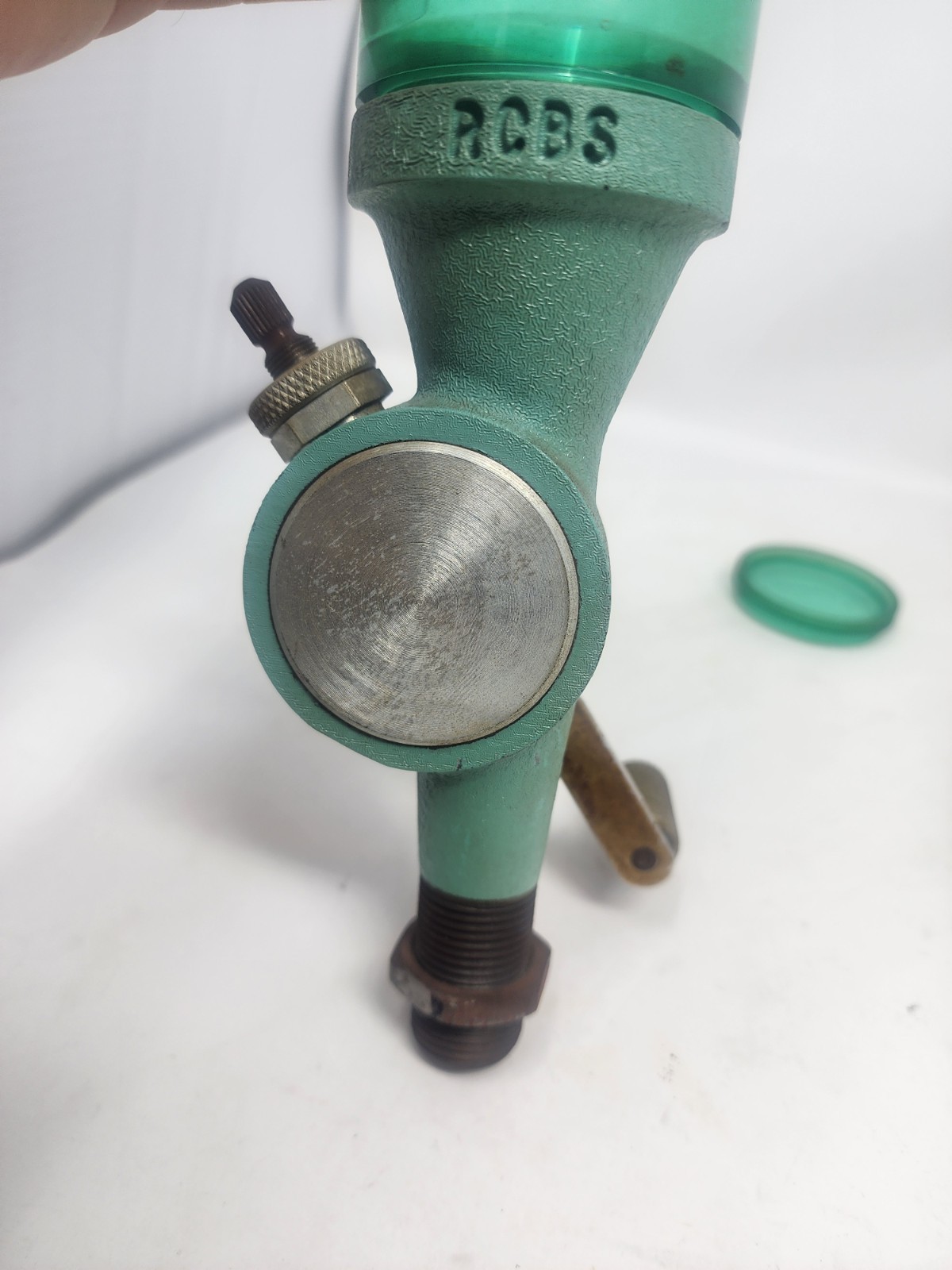 RCBS Uniflow Powder Measure Small and Large Cylinder