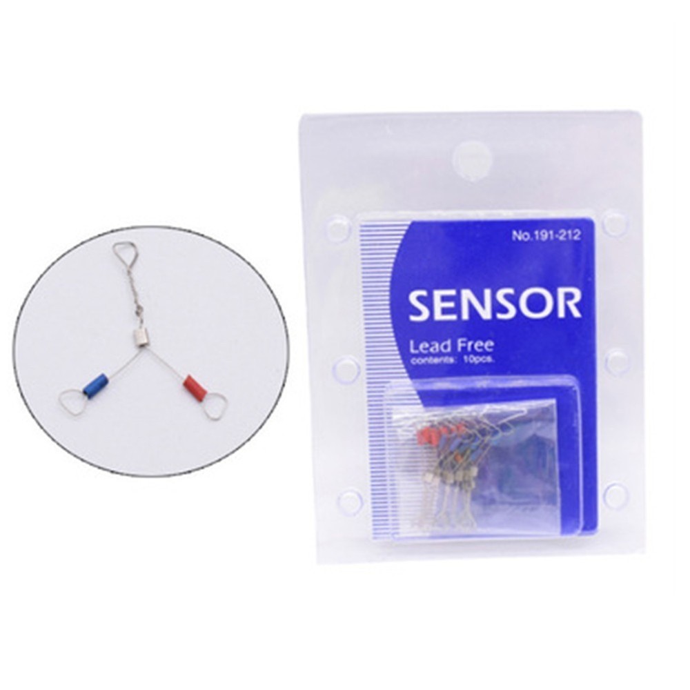 10 Pcs Temperature Sensor Line Fits For Soldering Iron Tip Thermometer