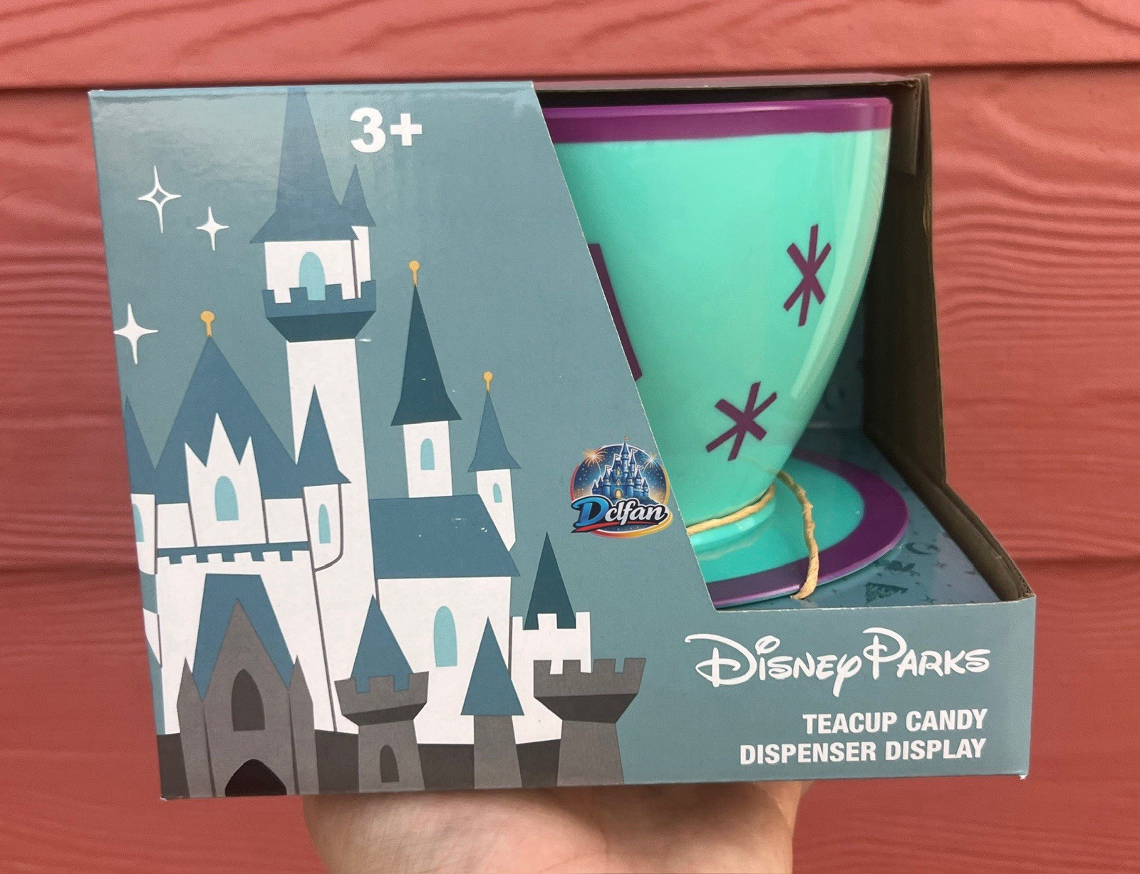 Disney Parks Teacup Pez Candy Dispenser Display Holder NEW