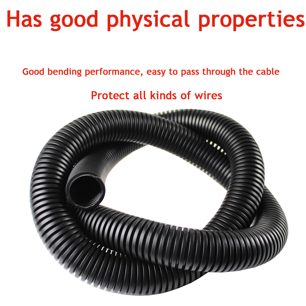 Split Wire Loom Conduit Flex Tubing Automotive Wire Protector Harness Wrap Lot