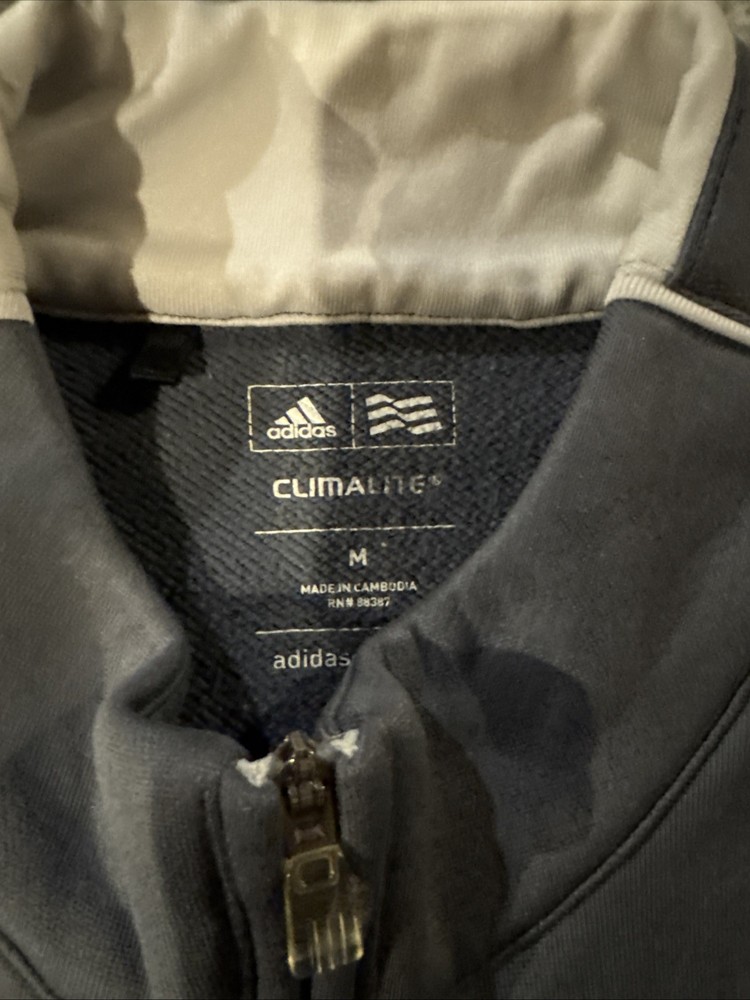 Adidas Climalite 1/2 Zip Medium Pullover Grey - Bear’s Best Golf Las Vegas Used