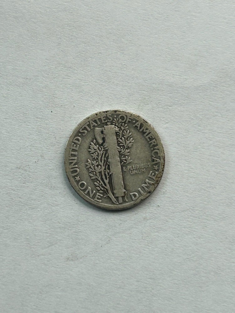1929 Mercury Dime VG