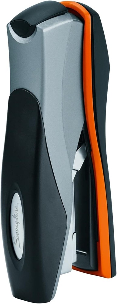 Stapler, Low Force, Optima 40, Silver/Black/Orange