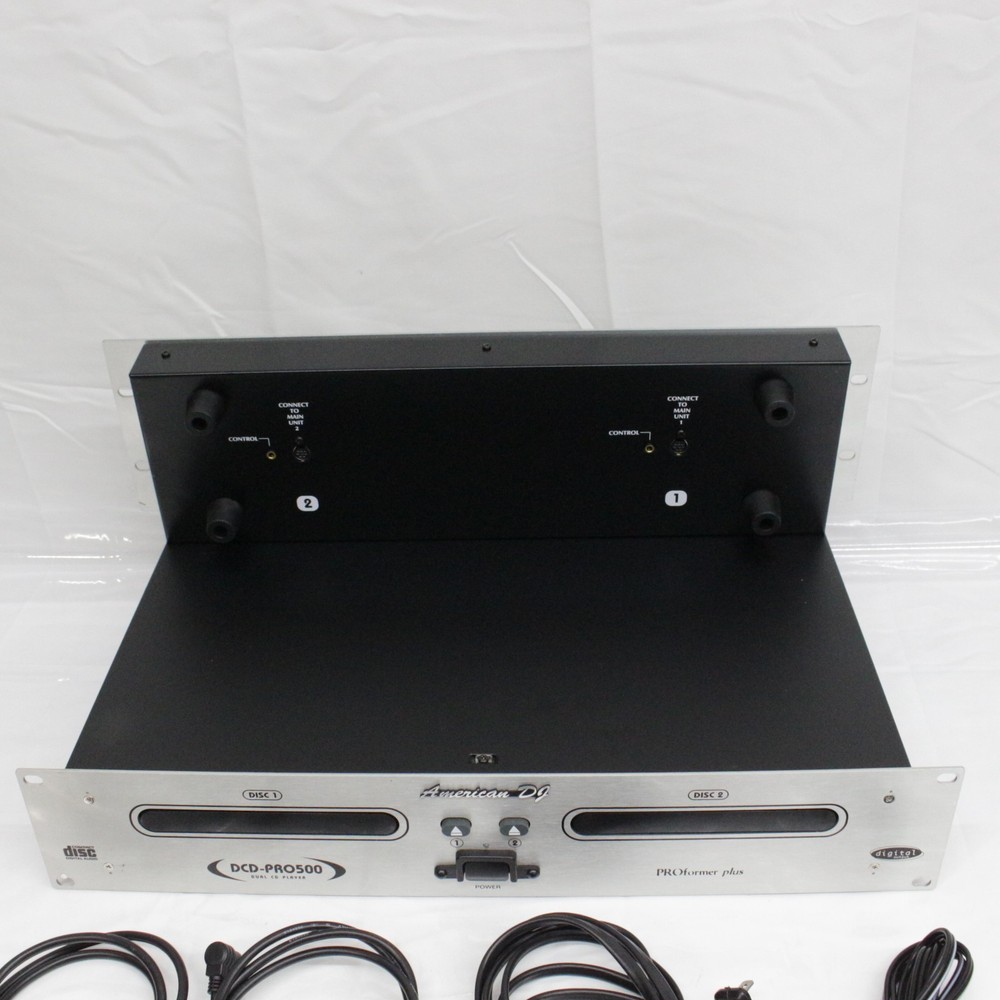American DJ DCD-PRO500 CD Player And Controller Panel TESTED One Cd Doesn't Open