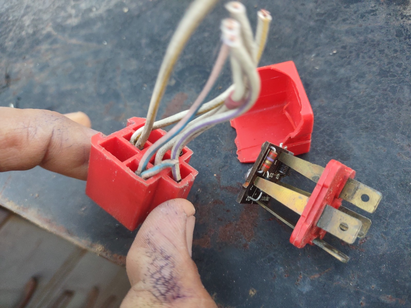 Jaguar Xjs XJ6 5 Pin Multipurpose Relay Lucas Red Relay 12v Pektron W/Pigtail