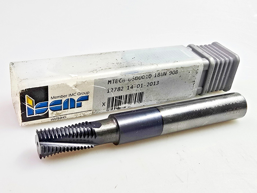 Iscar MTECB 0500D10 18UN IC908 Solid Carbide Thread Mill Internal Threading